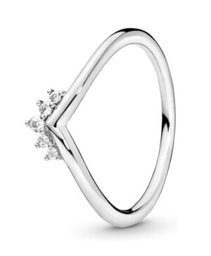 Pandora Jewels Tiara Wishbone - Ring - Size 54 (198282CZ-54) Women's JEWELRY_main