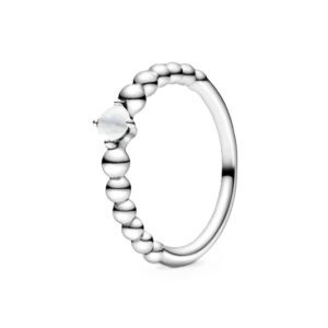 Pandora Jewels White Stone - Ring - Size 52 ***special Price*** (198867C04-52) Women's JEWELRY_main