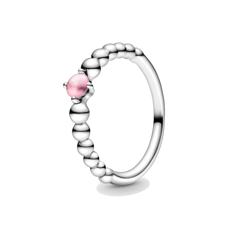 Pandora Jewels Pink Stone - Ring - Size 58 ***special Price*** (198867C09-58) Women's JEWELRY_main