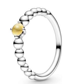 Pandora Jewels Yellow Stone - Ring - Size 52 ***special Price*** (198867C11-52) Women's JEWELRY_main