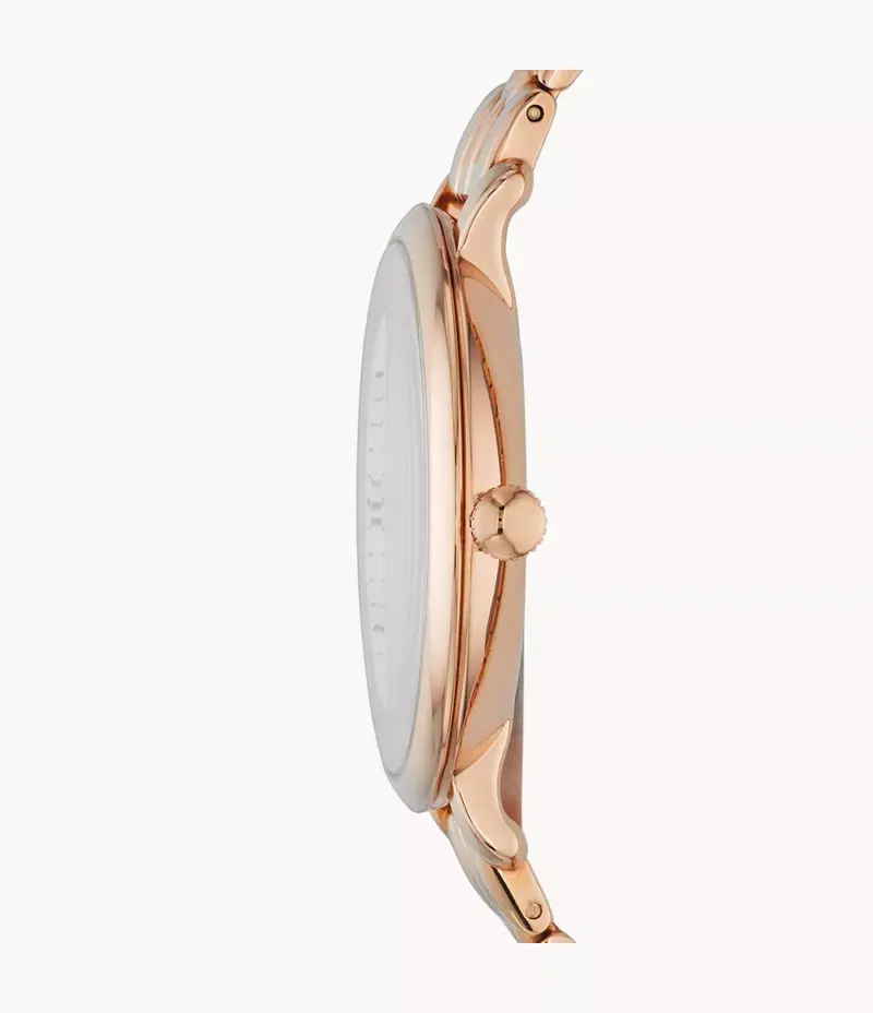Fossil Jacqueline Rose Gold Watch & Bracelet Set (ES5252SET) - Image 4