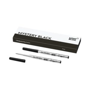 Montblanc Mistery Black - Ballpoint Pen Refills - Fine - 2 Pcs (128210)  FASHION ACCESSORIES_main