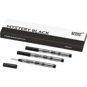 Montblanc Mistery Black - Ballpoint Pen Refills - Medium - 3 Pcs (128240)  FASHION ACCESSORIES_main