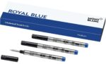 Montblanc Royal Blue - Ballpoint Pen Refills - Medium - 3 Pcs (128241)  FASHION ACCESSORIES_main