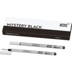 Montblanc Mistery Black - Ballpoint Pen Refills - Medium - 2 Pcs (128246)  FASHION ACCESSORIES_main
