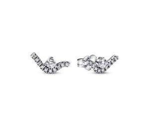 Pandora Jewels Sparkling Wave ***special Price*** (292544C01) Women's JEWELRY_main