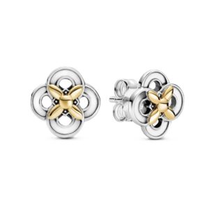 Pandora Jewels Two-tone Flower ***special Price*** (299349C00) Women's JEWELRY_main