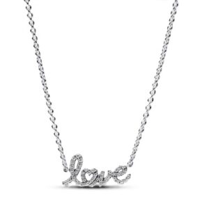 Pandora Jewelry Sparkling Handwritten Love (393076C01-45) Women's JEWELRY_main