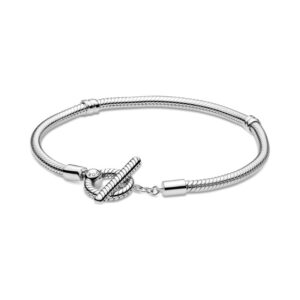 Pandora Jewels Moments T-bar Snake Chain - Size 17 ***special Price**** (599082C00-17) Women's JEWELRY_main