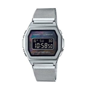 Casio Vintage Premium Collection Silver Mesh