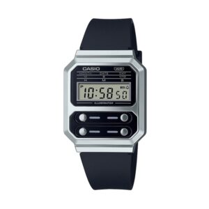 Casio Vintage Edgy Collection - Black (A100WEF-1AEF) Unisex Watch_main