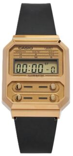 Casio Vintage Edgy Collection - Gold (A100WEFG-9AEF) Unisex Watch_main