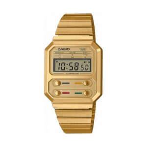 Casio Vintage Edgy Collection - Gold (A100WEG-9AEF) Unisex Watch_main