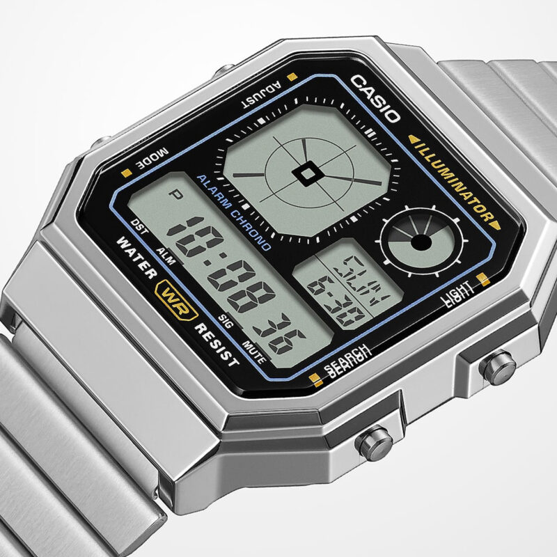CASIO VINTAGE RETRO FUTURE EDGY COLLECTION - BLACK (A130WE-1AEF) - Image 2