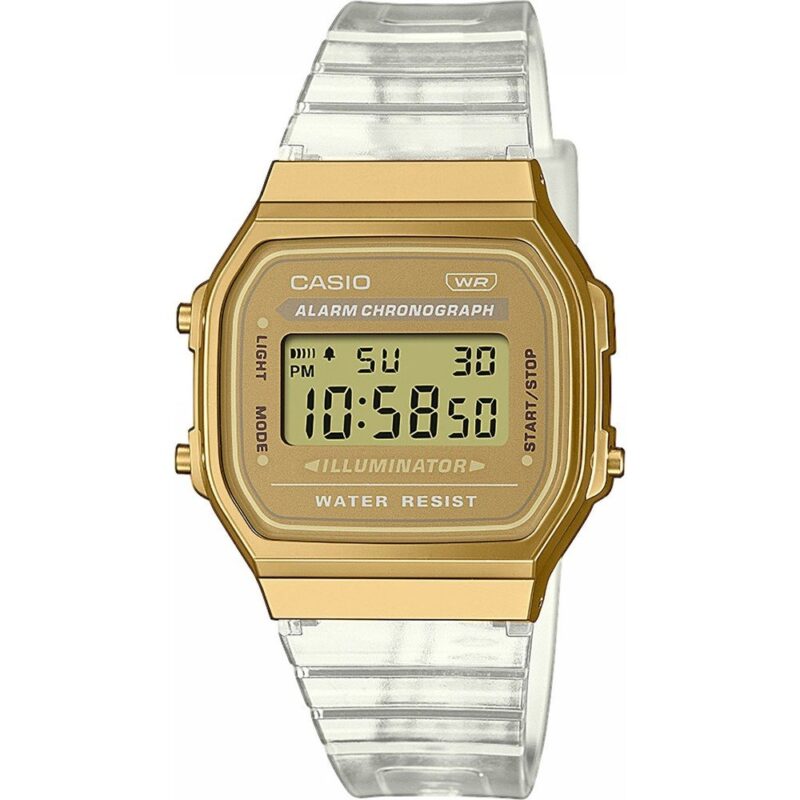 Casio Vintage Iconic Gold Jelly ***special Price*** (A168XESG-9AEF) Unisex Watch_main