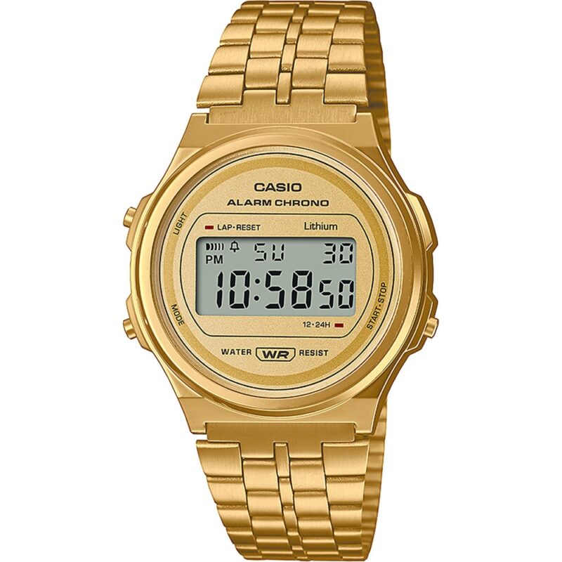 Casio Vintage Round - Gold (A171WEG-9AEF) Unisex Watch_main