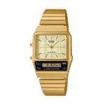 Casio Vintage Edgy Collection Retro Dial - Gold (AQ-800EG-9AEF) Unisex Watch_main