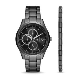 A|X Armani Exchange Men's Watch and Bracelet Jewellery Set (AX7154SET) - Dante Collection