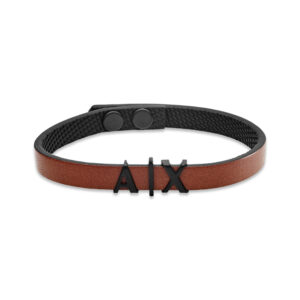 Armani Exchange Jewels Men's Leather Bracelet (AXG0054001)