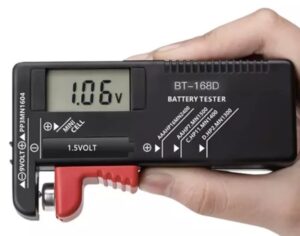 Tester Batterie - Battery Tester (BT168)  Watch_main