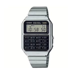 Casio Vintage Calculator Edgy Collection - Black (CA-500WE-1AEF) Unisex Watch_main
