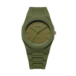 D1 MILANO POLYCARBON MILITARY GREEN - COLOR BLOCK EDITION (D1-PCBJ22)
