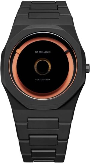 D1 Milano Polycarbon Orange Led (D1-PCBJ27) Men's Watch_main