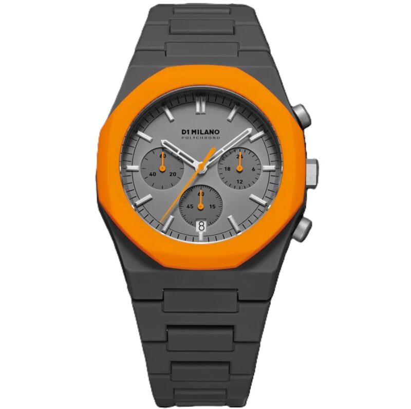 D1 Milano Polychrono Orange Blast (D1-PHBJ01) Men's Watch_main