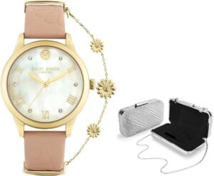 Daisy Dixon Lily #8 + Clutch Bag Special Pack (DD104PG) Women's Watch_main