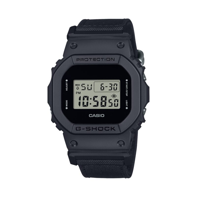 Casio G-shock The Origin - Black Cordura Eco Fabric Strap Serie (DW-5600BCE-1ER) Men's Watch_main