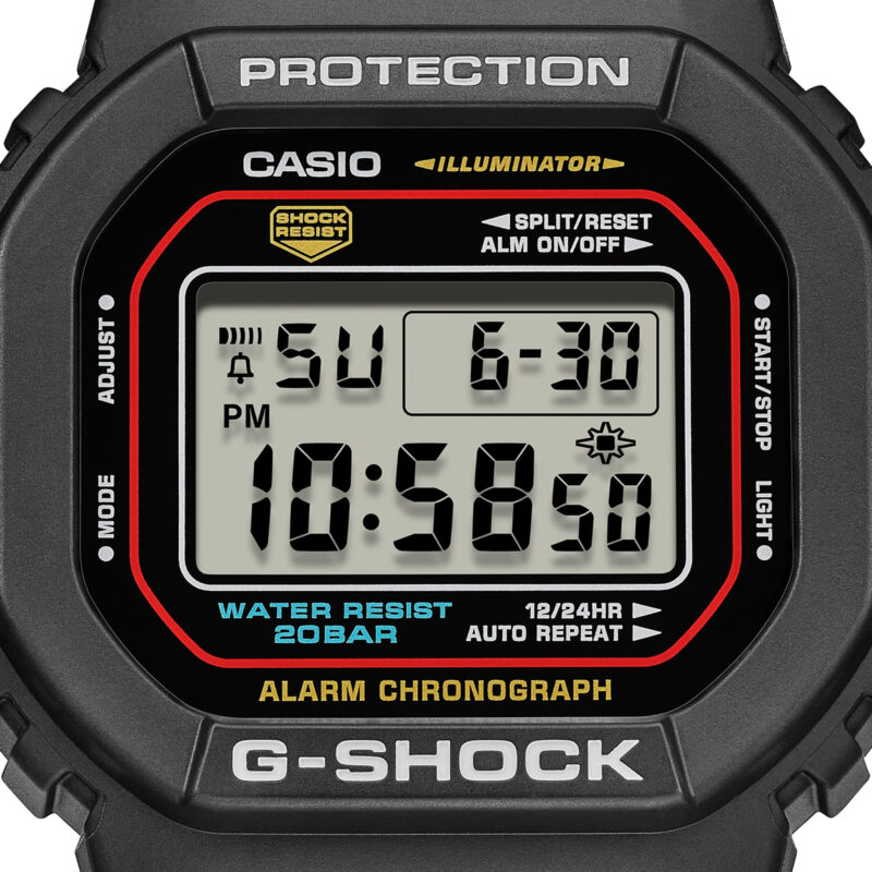 Casio G-shock The Origin - Re-edition Super Illuminator (DW-5600RL-1ER) Men's Watch_4