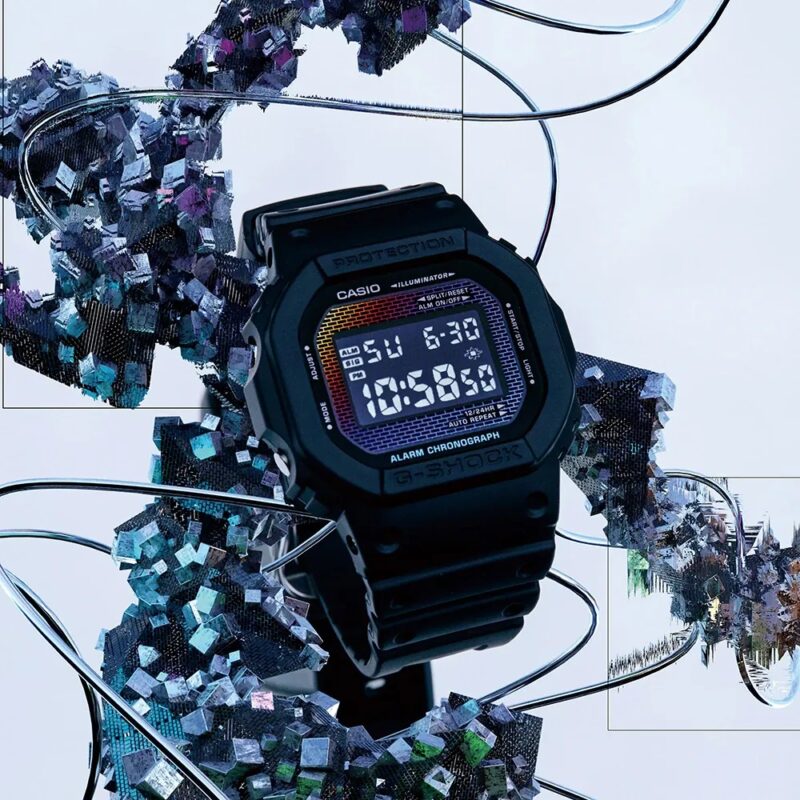 Casio G-shock The Origin - Rainbow Brick Wall Serie (DW-5600RW-1ER) Men's Watch_2