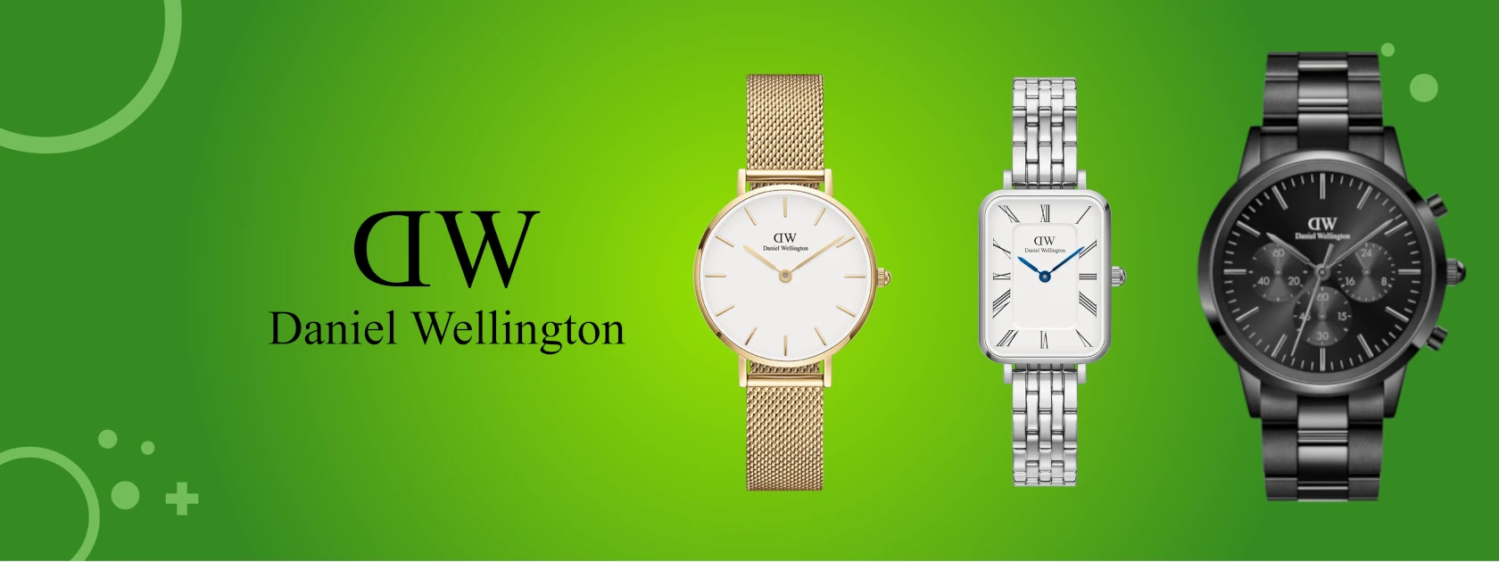 Daniel Wellington Brand available at Shopishop.com