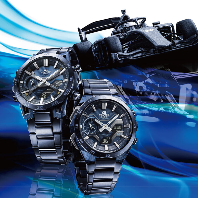 Casio Edifice Windflow - F1 Chronograph. Tough Solar (ECB-2200CB-2AEF) Men's Watch_2