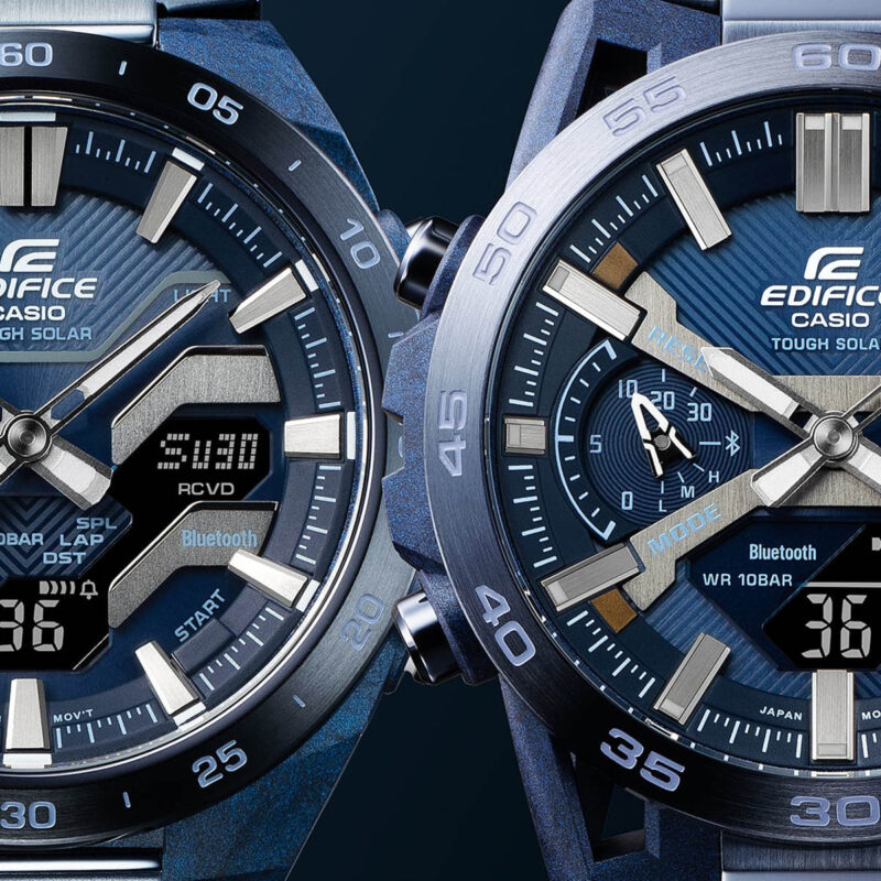 Casio Edifice Windflow - F1 Chronograph. Tough Solar (ECB-2200CB-2AEF) Men's Watch_4