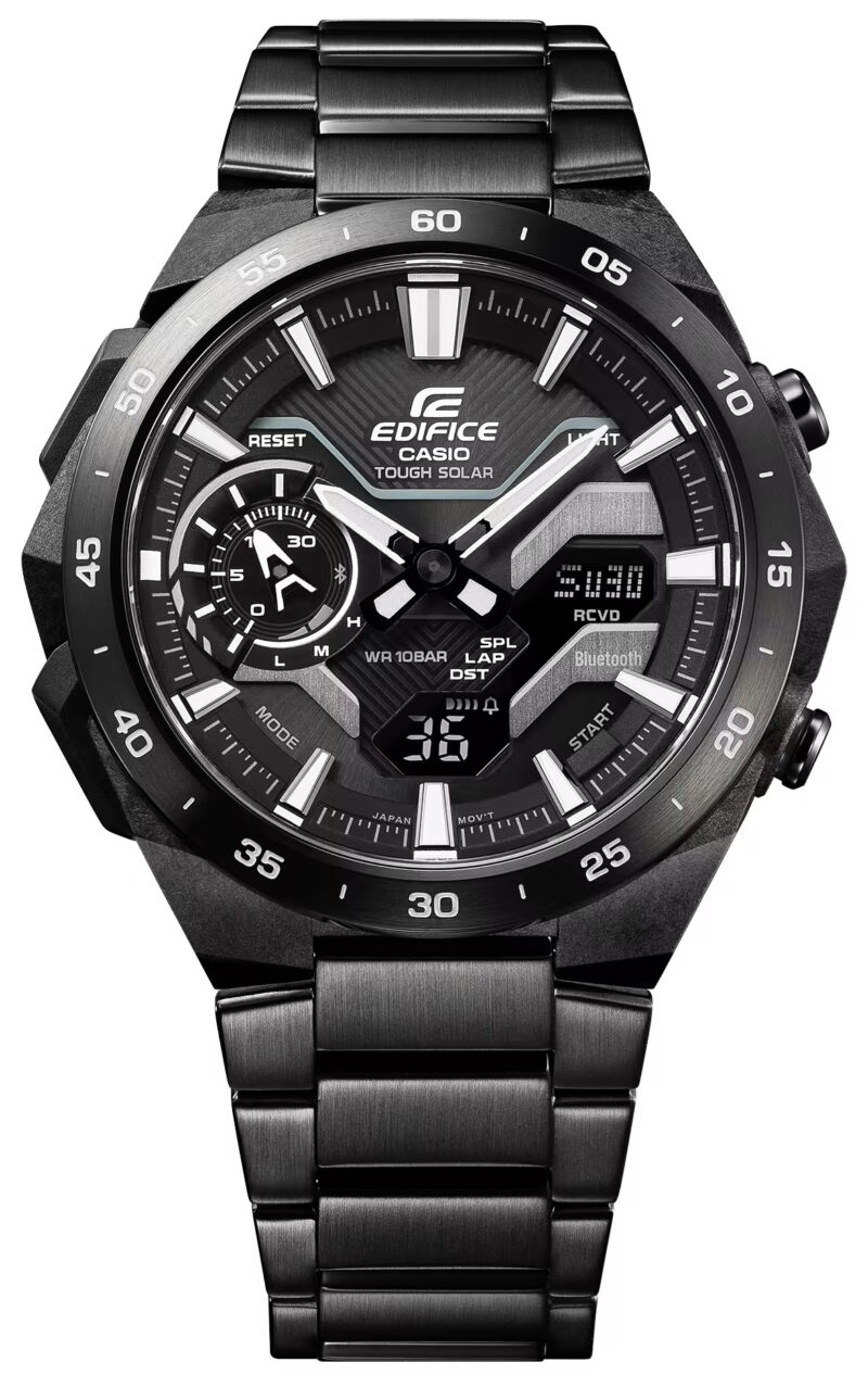 Casio Edifice Windflow - F1 Inspired Chronograph. Tough Solar. Bluetooth (ECB-2200DC-1AEF)  Watch_1