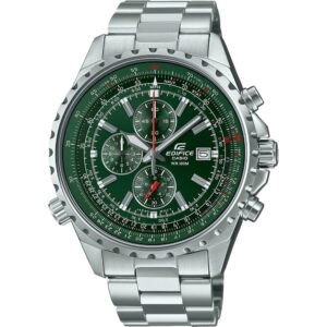 Casio Edifice Slide Rule Xl Chrono - Green (EF-527D-3AVUEF) Men's Watch_main