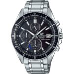 Casio Edifice Slim Solar Powered Chronograph - Black (EFS-S510D-1AVUEF) Men's Watch_main