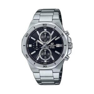 Casio Edifice Octagonal Chronograph - Black (EFV-640D-1AVUEF)  Watch_main