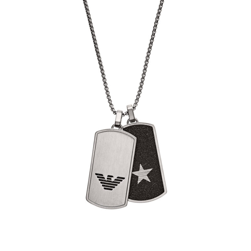 Emporio Armani Jewels Men's Necklace (EGS2675040) - Image 2