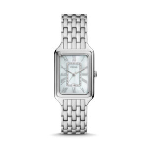 Fossil Raquel Stainless Steel White Mother Of Pearl Dial Quartz ES5306 Women's Watch