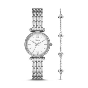 Fossil Carlie Set + Bracelet Womens Watch (ES5315SET)
