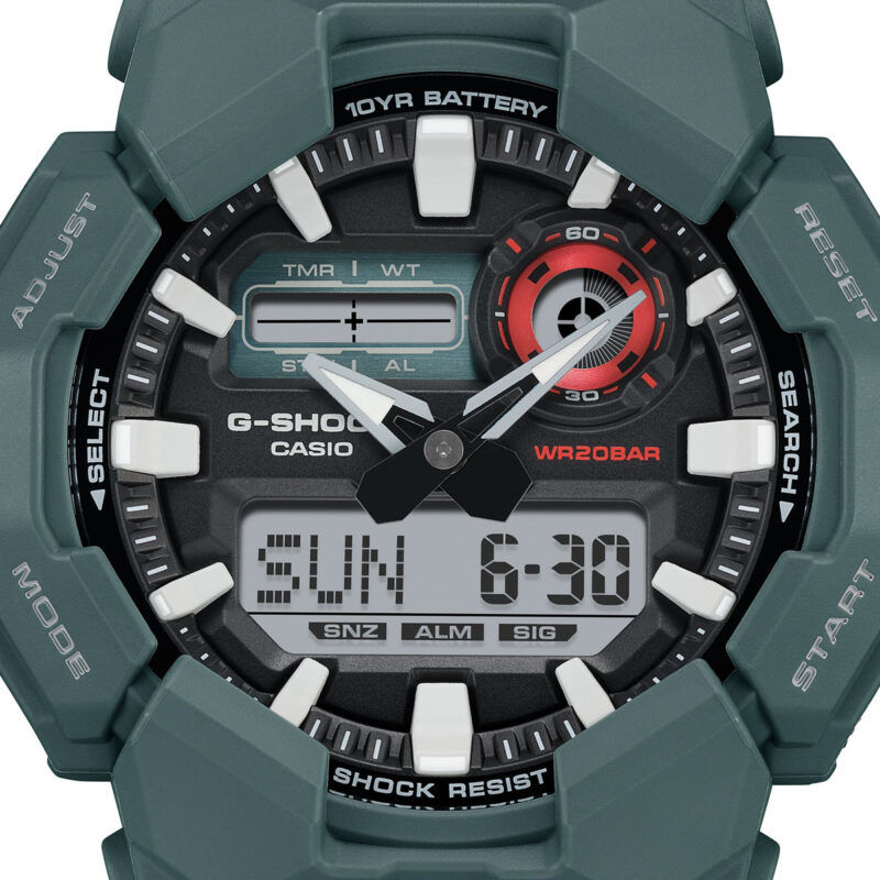 Casio G-shock New Rugged Basic Analog-digital 10-year Battery (GA-010-2AER) Men's Watch_3