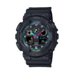 Casio G-shock Oversize - Matte Fluo Serie - Black (GA-100MF-1AER) Men's Watch_main
