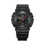 Casio G-shock Oversize - Matte Fluo Serie - Black (GA-100MF-1AER) Men's Watch_1
