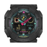 Casio G-shock Oversize - Matte Fluo Serie - Black (GA-100MF-1AER) Men's Watch_3
