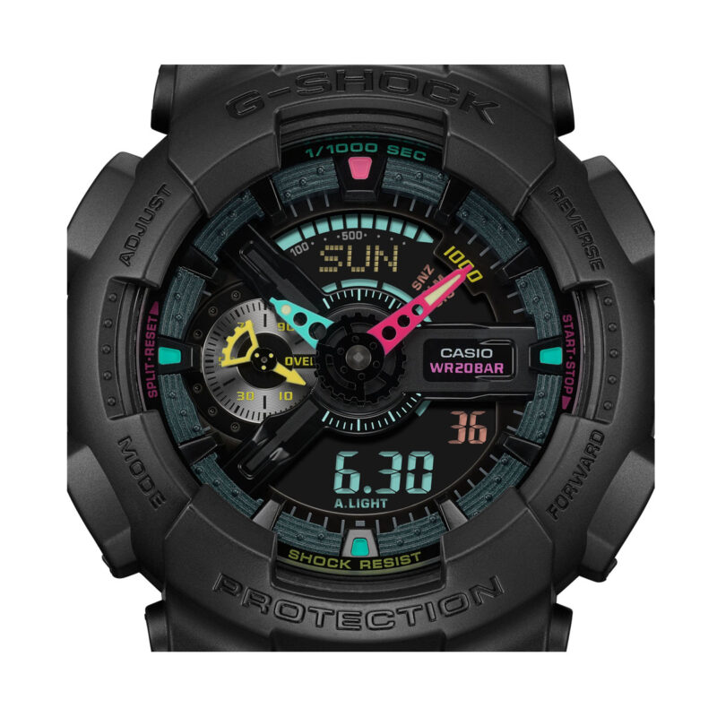 Casio G-shock Gs-basic - Matte Fluo Serie (GA-110MF-1AER) Men's Watch_3