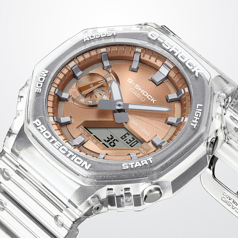Casio G-schock Bright Metallic - Rose Gold (GA-2100BM-7A5ER) Men's Watch_3