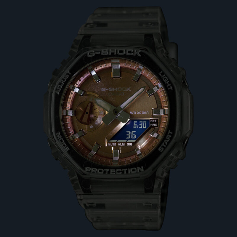 Casio G-schock Bright Metallic - Rose Gold (GA-2100BM-7A5ER) Men's Watch_4