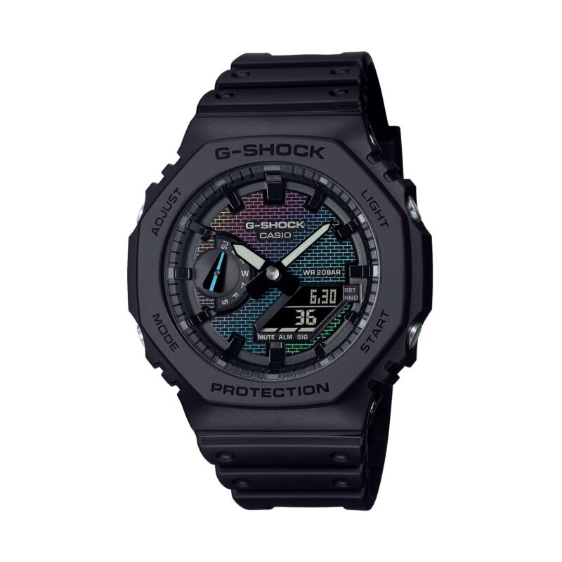 Casio G-shock Oak - Rainbow Brick Wall Serie (GA-2100RW-1AER) Men's Watch_main